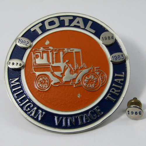 Road Total Milligan vintage Trial car badge for sale in Cape Town (ID581591445)
